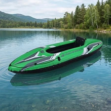 Одноместная надувная лодка Pathfinder 34176 размеры 274 х 77 х 43 см